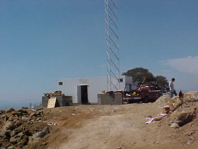 walls up, roof done, working on doors