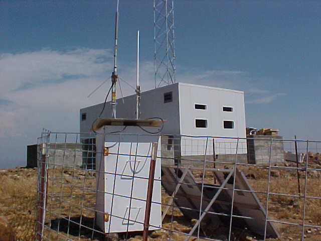 view from solar cabinet southeast towards construction