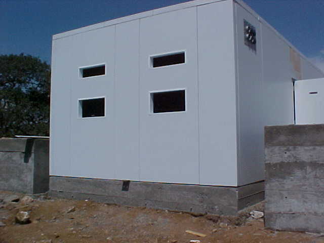 Another view of the west end of the building